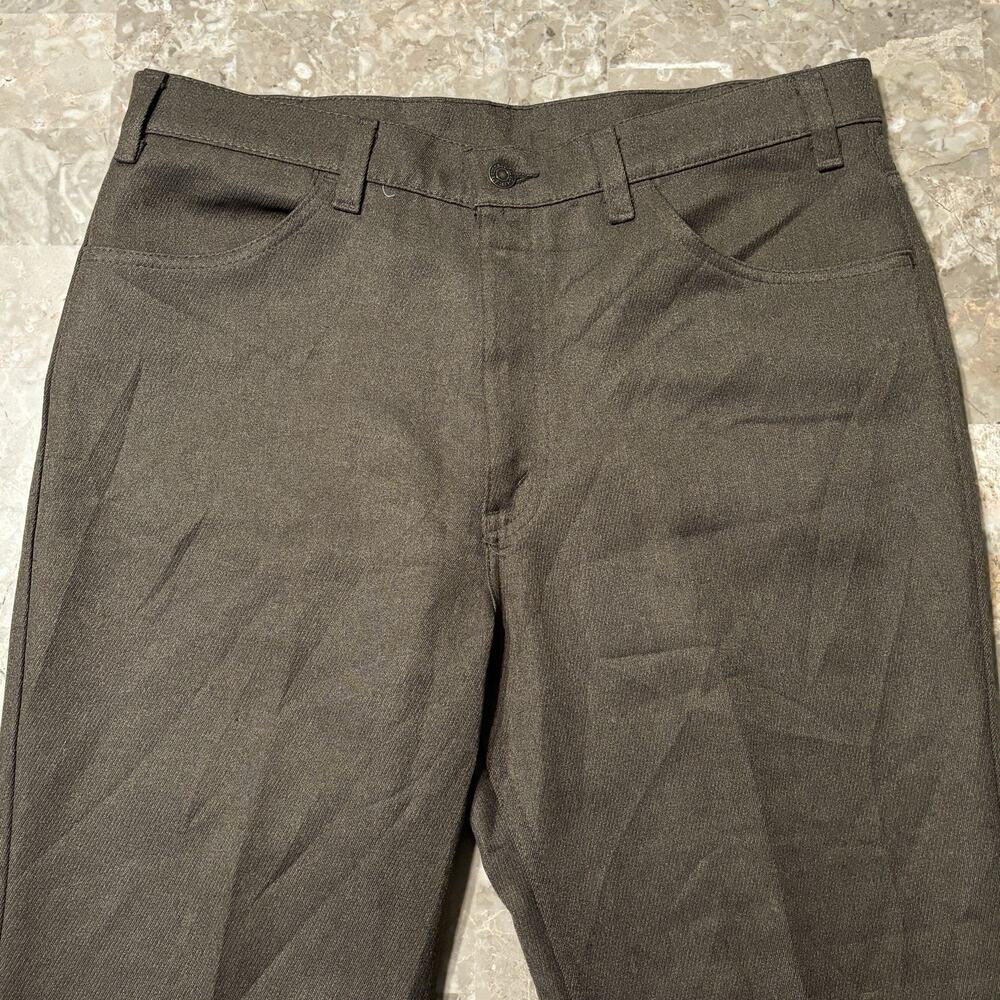 Vintage Levis Pants Mens 36x33 Sta Prest 517 Bootcut 70s Western Usa Talon